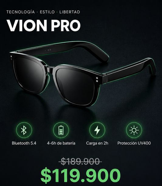 Vion Pro - Gafas Inteligentes Bluetooth
